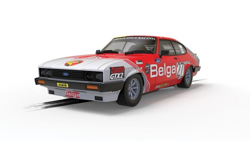 Scalextric C4349 Ford Capri MKIII - Spa 24hrs 1978 Winner Slot Car