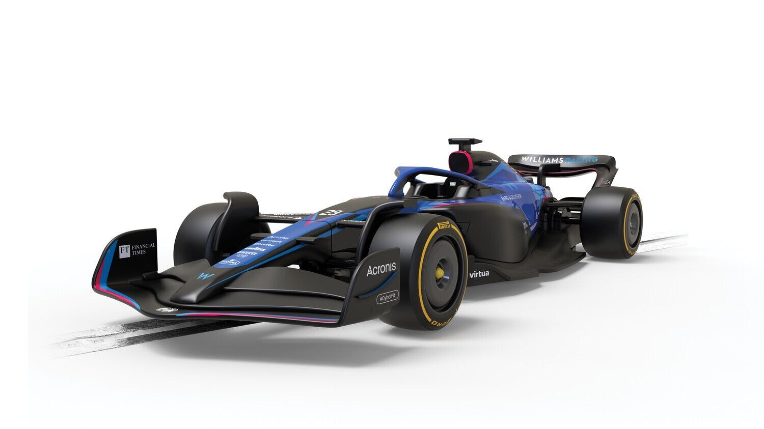 Scalextric C4425 Williams FW44 - Alexander Albon 2022 Slot Car