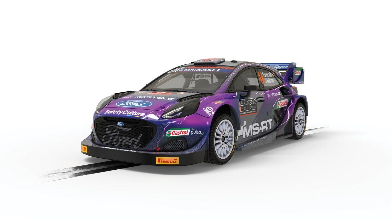 Scalextric C4449 Ford Puma WRC – Gus Greensmith Slot Car