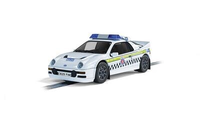 Scalextric C4341 Ford RS200 - Police Edition Slot Car