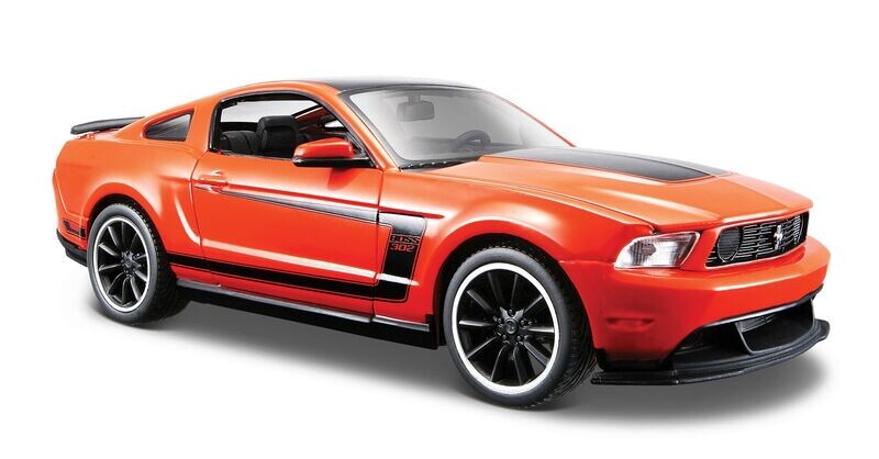 Maisto 31269 Ford Mustang Boss 302 Orange 1:24 Scale Diecast Model