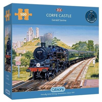 Gibsons G3115 Corfe Castle 500 Piece Jigsaw Puzzle