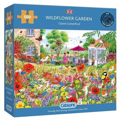 Gibsons G3139 Wildflower Garden 500 Piece Jigsaw Puzzle