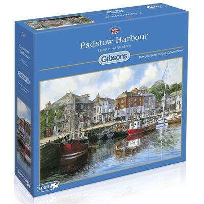 Gibsons G476 Padstow Harbour 1000 Piece Jigsaw Puzzle