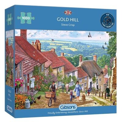 Gibsons G6228 Gold Hill 1000 Piece Jigsaw Puzzle
