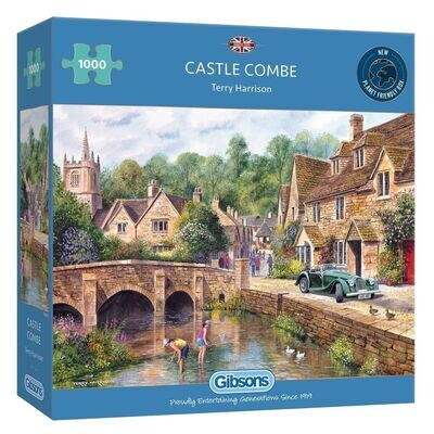 Gibsons G6070 Castle Combe 1000 Piece Jigsaw Puzzle