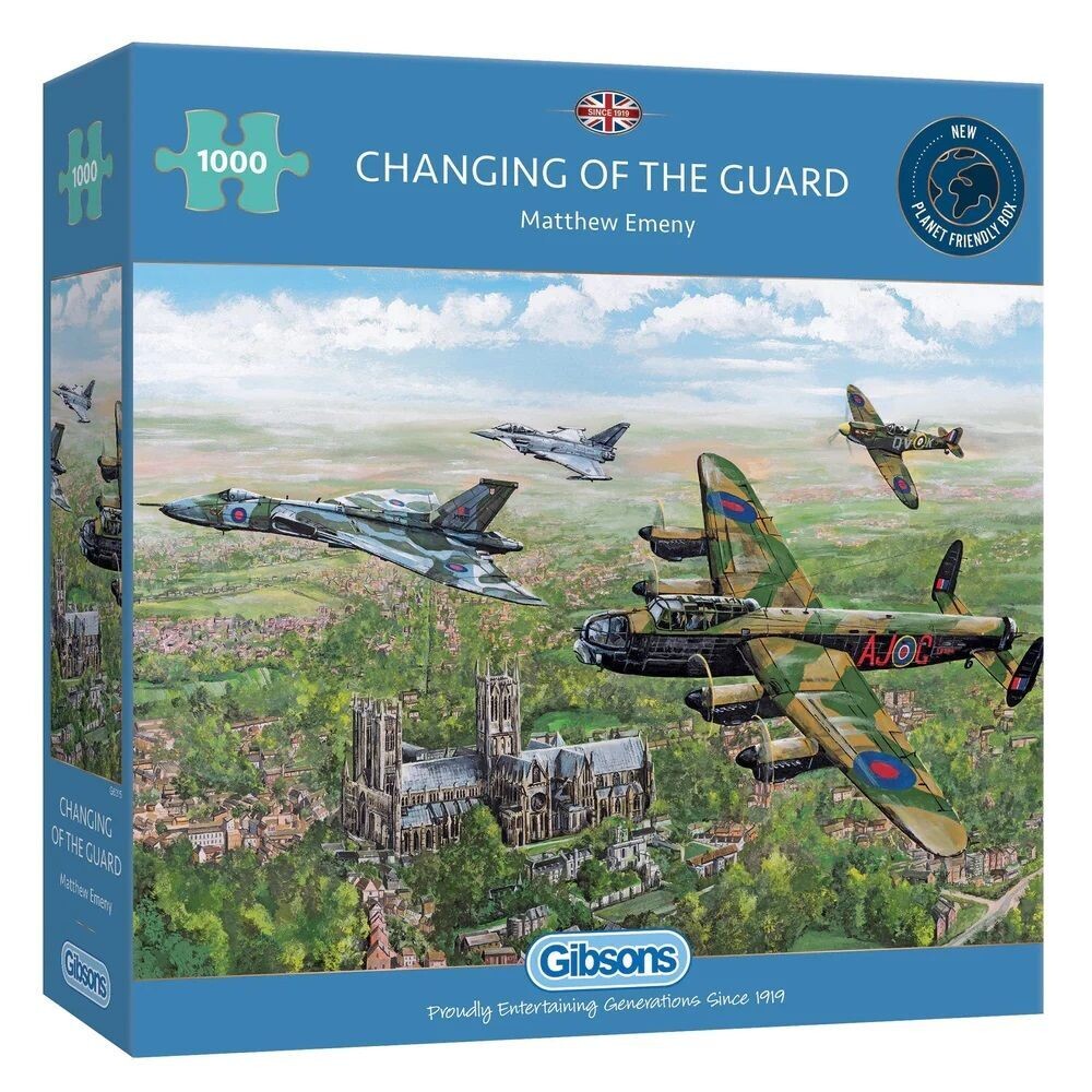 Gibsons G6315 Changing Of The Guard 1000 Piece Jigsaw Puzzle