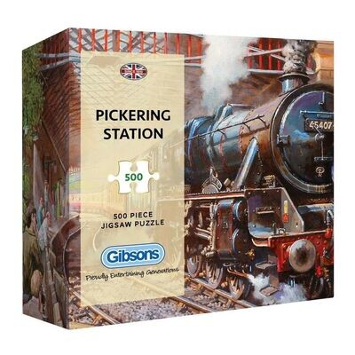 Gibsons G3437 Pickering Station Gift Box 500 Piece Jigsaw Puzzle