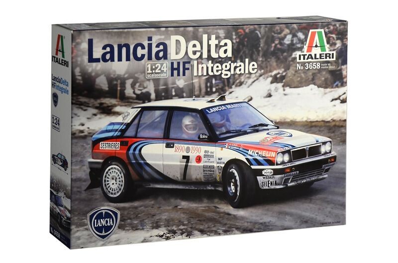 Italeri 3658 Lancia HF Intergrale 1:24 Scale Plastic Model Kit