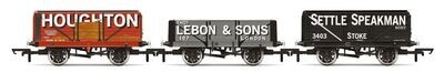 Hornby R60116 Triple Wagon Pack, Houghton Main, Thos. Lebon & Sons & Settle Speakman - Era 3