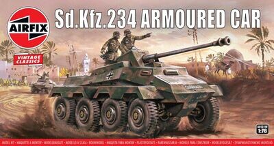 Airfix A01311V SDKFz.234 Armoured Car 1:72 Scale Plastic Model Kit