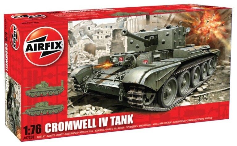 Airfix A02338 Cromwell Mk.IV Cruiser Tank 1:76 Scale Plastic Model Kit