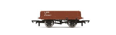 Hornby R60188 3 Plank Wagon, LMS - Era 3