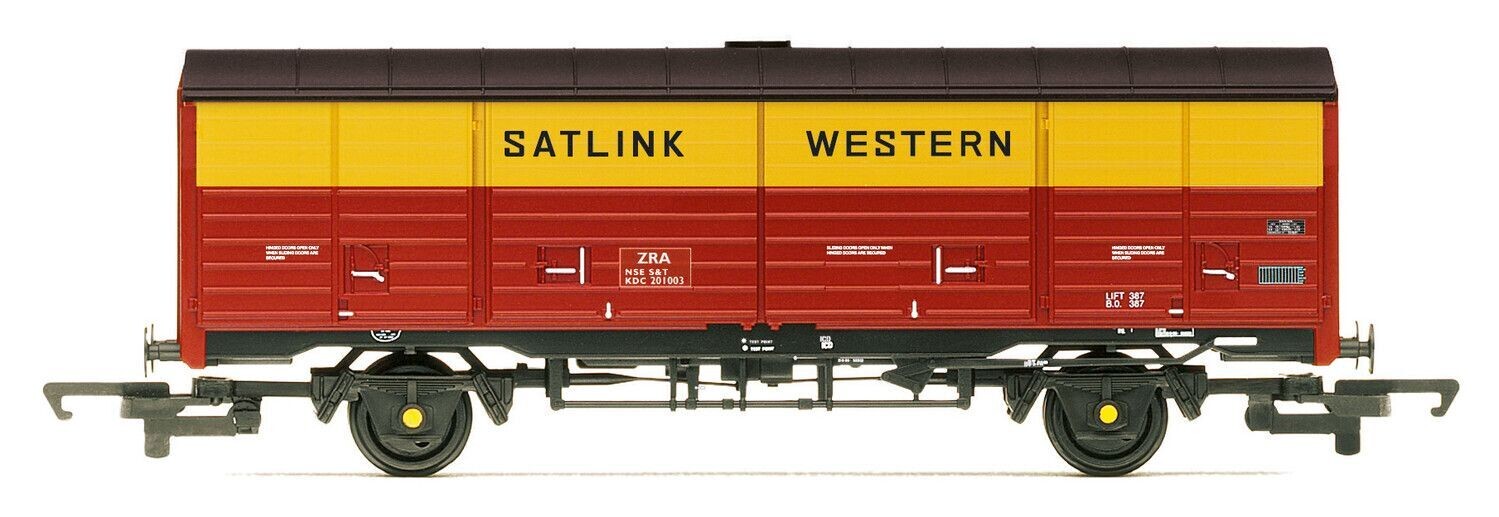 Hornby R60229 RailRoad Satlink Western, 45t ZRA Closed Van, KDC201003 - Era 8