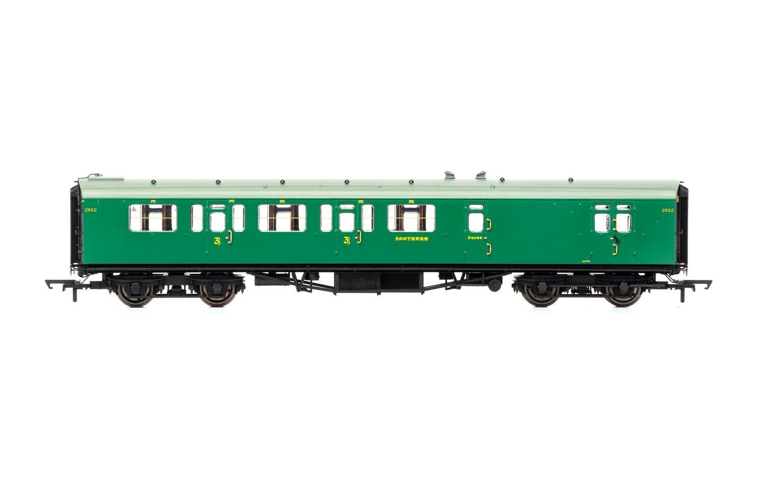 Hornby R4884C SR, Bulleid 59' Corridor Brake Third, 2862 - Era 3