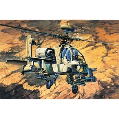 Academy 12262 AH-64A Apache 1:48 Scale Plastic Model Kit