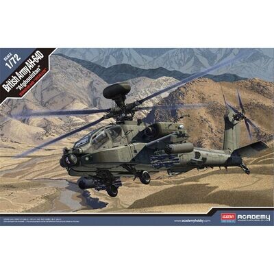 Academy 12537 AH-64D British Army 'Afghanistan' 1:72 Scale Plastic Model Kit
