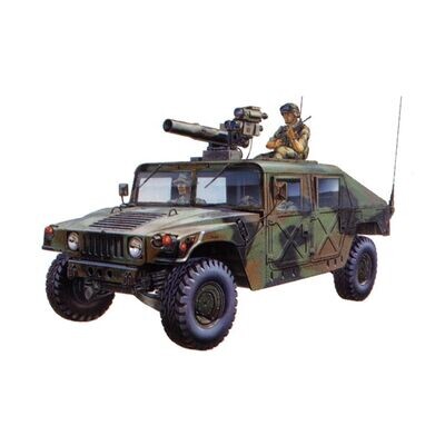 Academy 13250 M996 Tow Missile Carrier (Hummer) 1:35 Scale Plastic Model Kit
