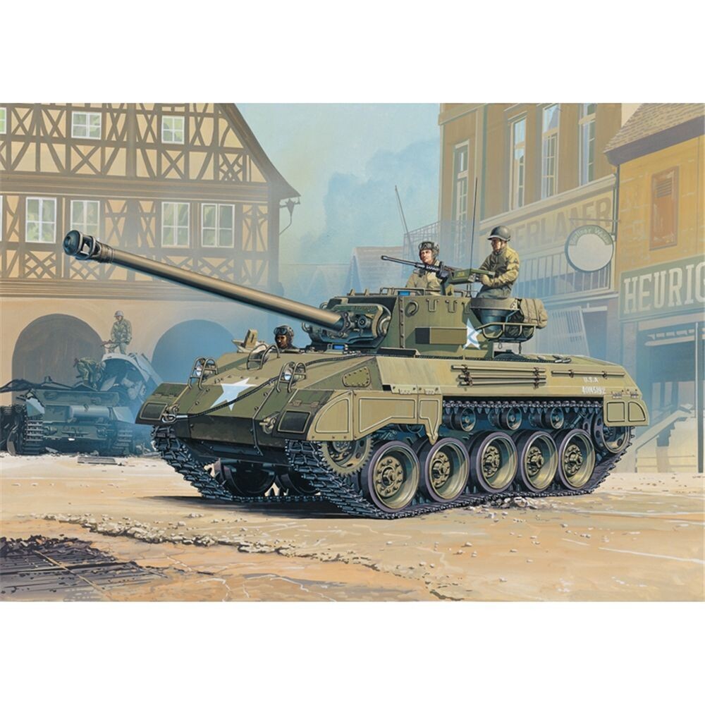 Academy 13255 M18 Hellcat Tank Destroyer 1:35 Scale Plastic Model Kit