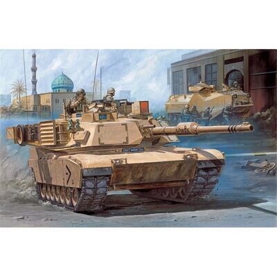 Academy 13202 M1A1 Abrams Iraq 2003 1:35 Scale Plastic Model Kit