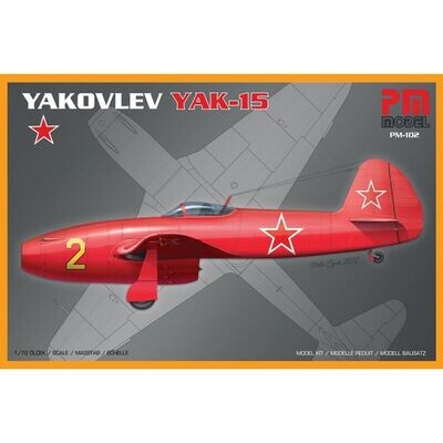 PM Model PM-102 Yakovlev YAK-15 1:72 Scale Plastic Model Kit