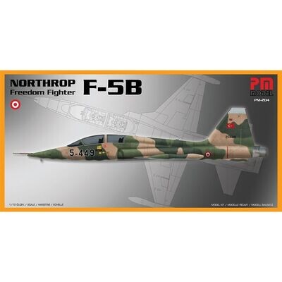 PM Model PM-204 Northrop F-5B Freedom Fighter (5-449) 1:72 Scale Plastic Model Kit
