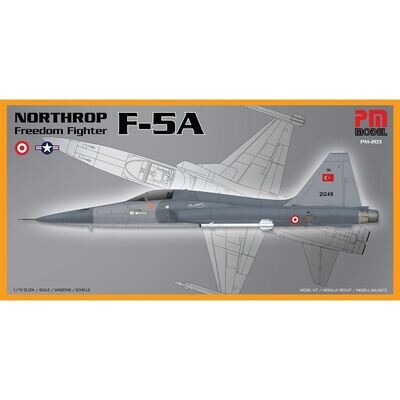 PM Model PM-203 Northrop F-5A Freedom Fighter 1:72 Scale Plastic Model Kit