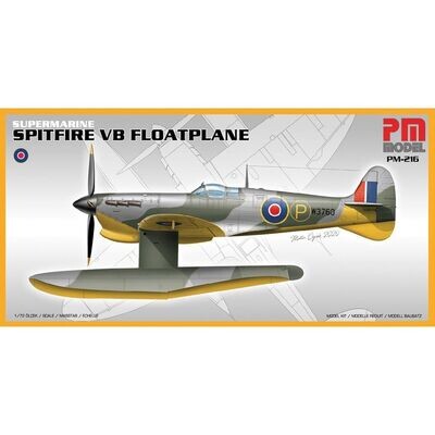 PM Model PM-216 Supermarine Spitfire Floatplane 1:72 Scale Plastic Model Kit