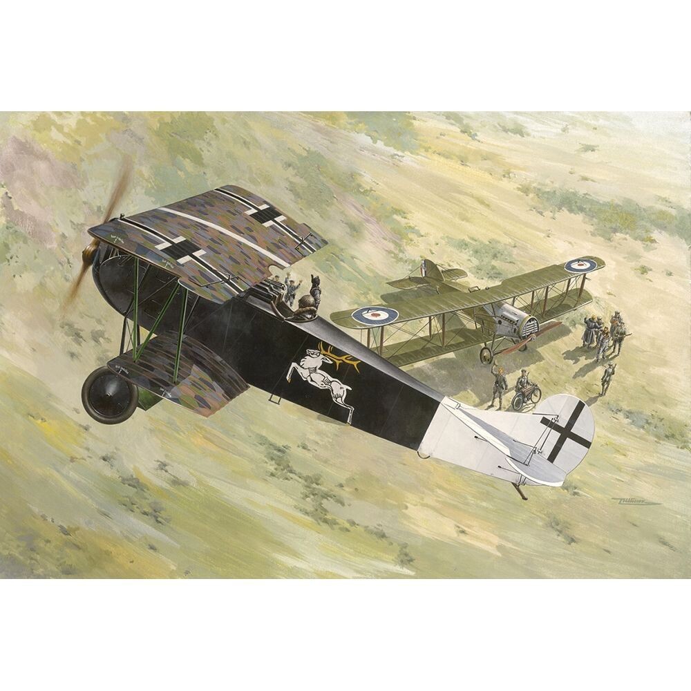 Roden 421 Fokker D.VII (Albatros built, early) 1:48 Scale Plastic Model Kit