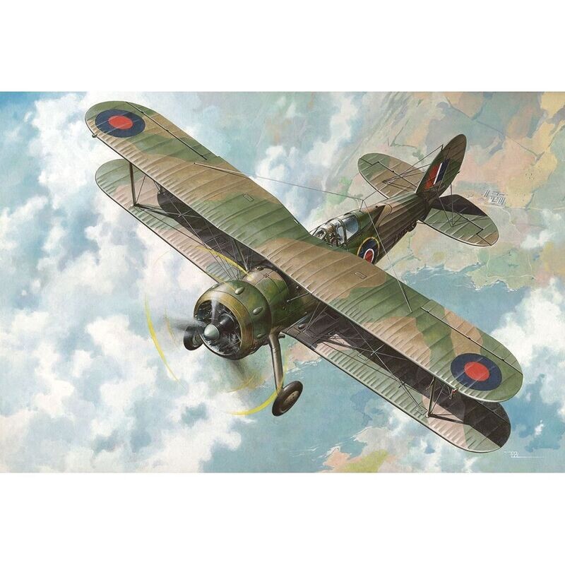 Roden 438 Gloster Gladiator Mk.II Meteorological 1:48 Scale Plastic Model Kit
