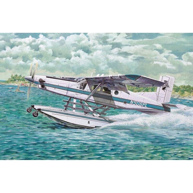 Roden 445 Pilatus PC-6/B2-H4 Floats 1:48 Scale Plastic Model Kit