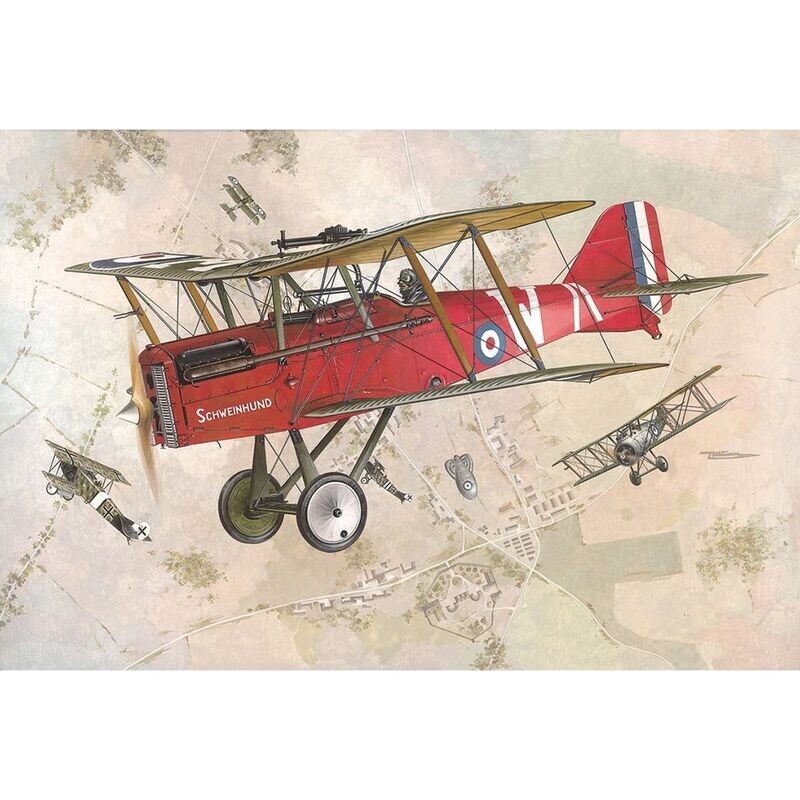 Roden 607 R.A.F. S.E.5a w/Wolseley Viper 1:32 Scale Plastic Model Kit