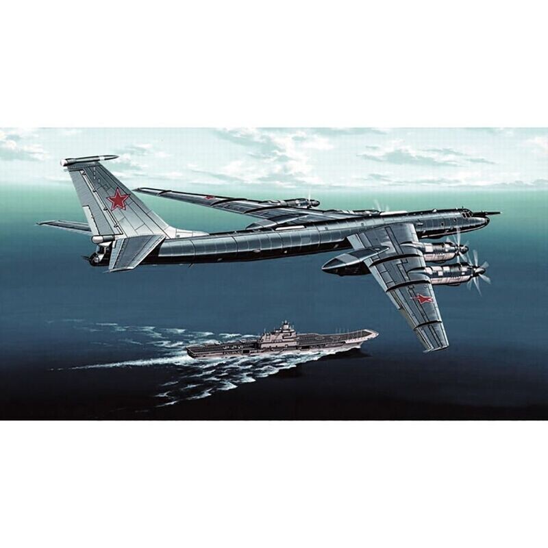 Trumpeter 03905  Tu-142MR 'Bear-J' 1:144 Scale Plastic Model Kit