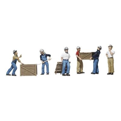 Woodland Scenics A1823 Dock Workers HO/OO Scale