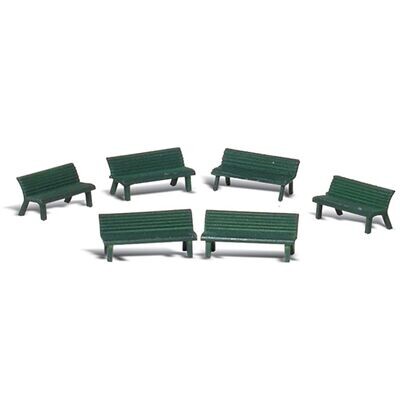 Woodland Scenics A1879 Park Benches HO/OO Scale