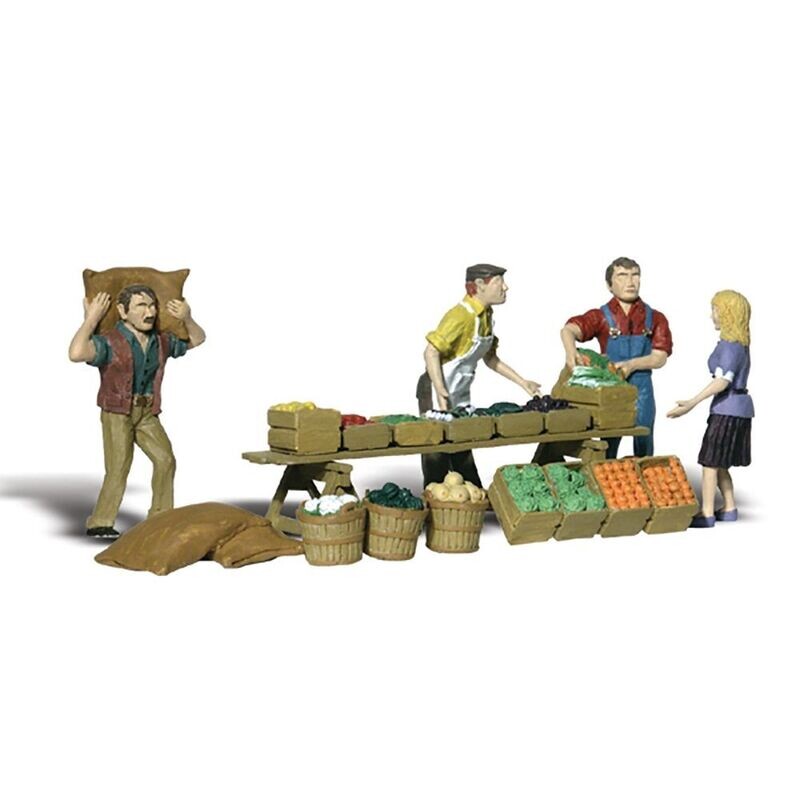 Woodland Scenics A1896 Farmers Market HO/OO Scale