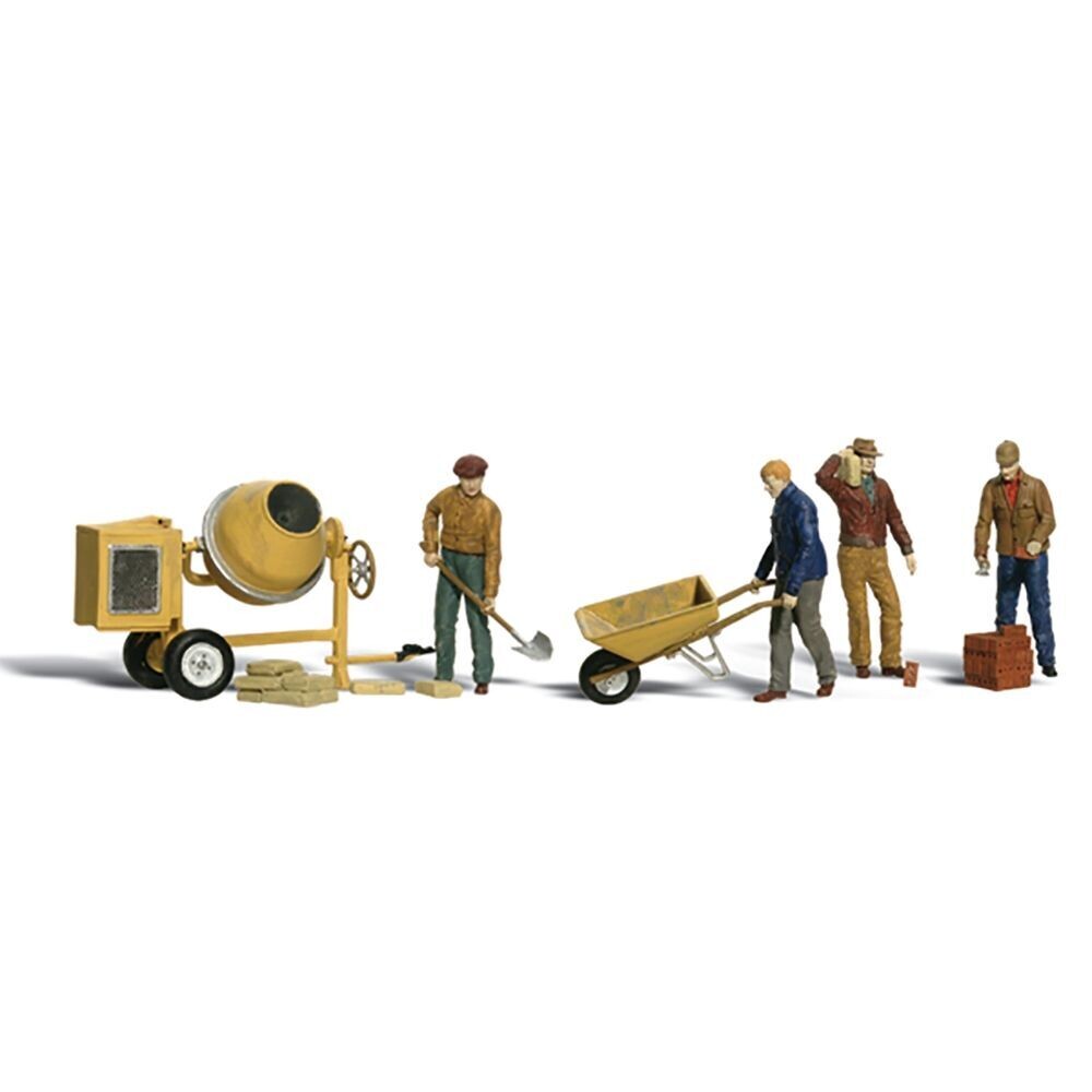 Woodland Scenics A1901 Masonry Workers HO/OO Scale