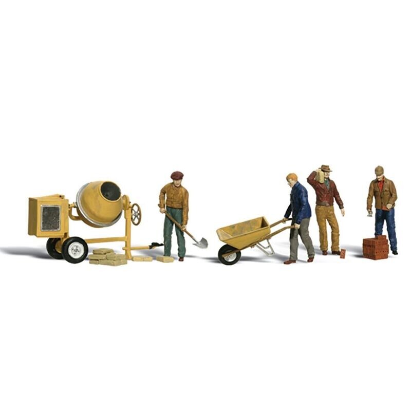 Woodland Scenics A1901 Masonry Workers HO/OO Scale