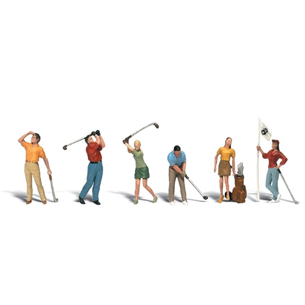 Woodland Scenics A1907 Golfers HO/OO Scale