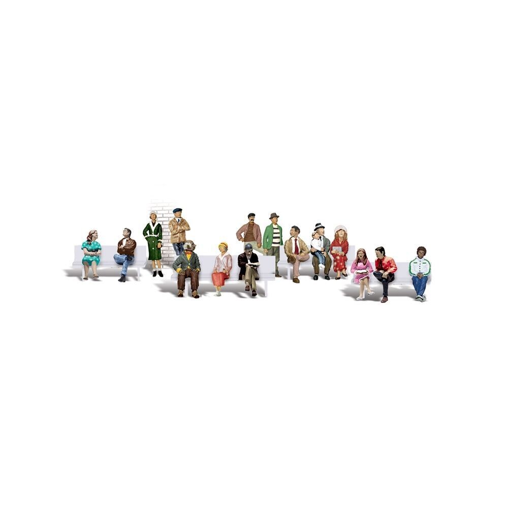 Woodland Scenics A1908 Sixteen Passengers HO/OO Scale