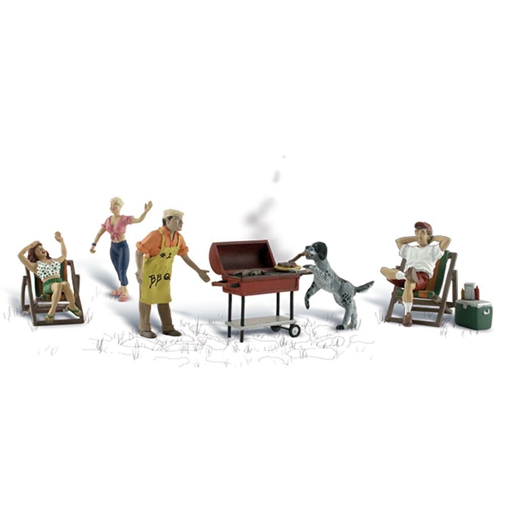 Woodland Scenics A1929 Backyard Barbeque HO/OO Scale