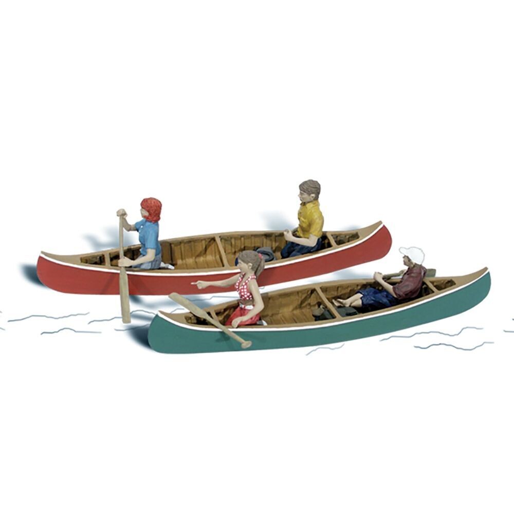 Woodland Scenics A1918 Canoers HO/OO Scale