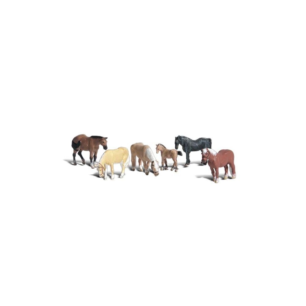 Woodland Scenics A2141 Farm Horses N Scale