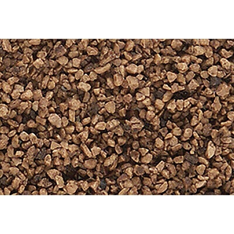 Woodland Scenics B1386 Brown Coarse Ballast Shaker Jar 