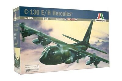 Italeri 015 C - 130 Hercules E/H 1:72 Scale Plastic Model Kit
