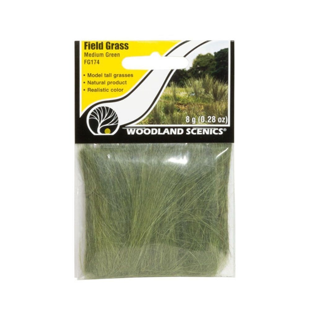 Woodland Scenics FG174 Medium Green Field Grass