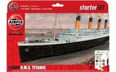Airfix A55314 RMS Titanic Starter Set Model Kit 1:1000 Scale Plastic Model Kit