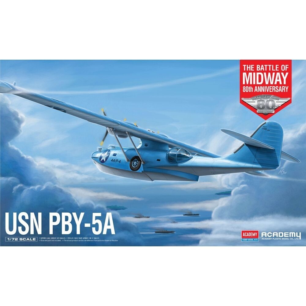 Academy 12573 USN PBY-5A "Battle of Midway" 1:72 Scale Plastic Model Kit