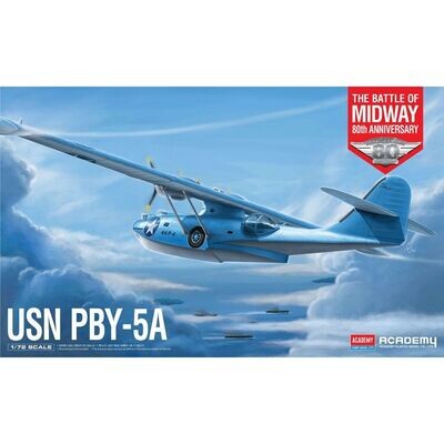 Academy 12573 USN PBY-5A "Battle of Midway" 1:72 Scale Plastic Model Kit