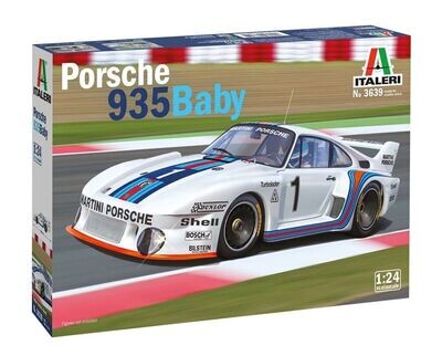 Italeri 3639 Porsche 935 Baby 1:24 Scale Plastic Model Kit